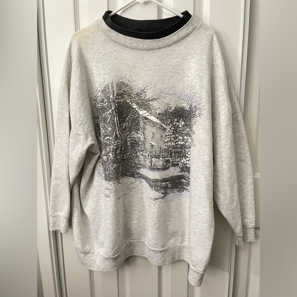 Vintage Snow Winter Sweatshirt